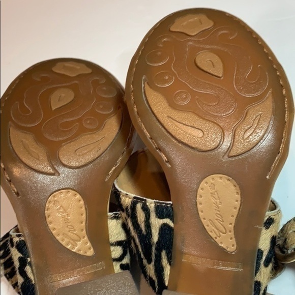 NWOT ▶️ Crown by Born ◀️ Gaby Leopard Sandals - Picture 6 of 13
